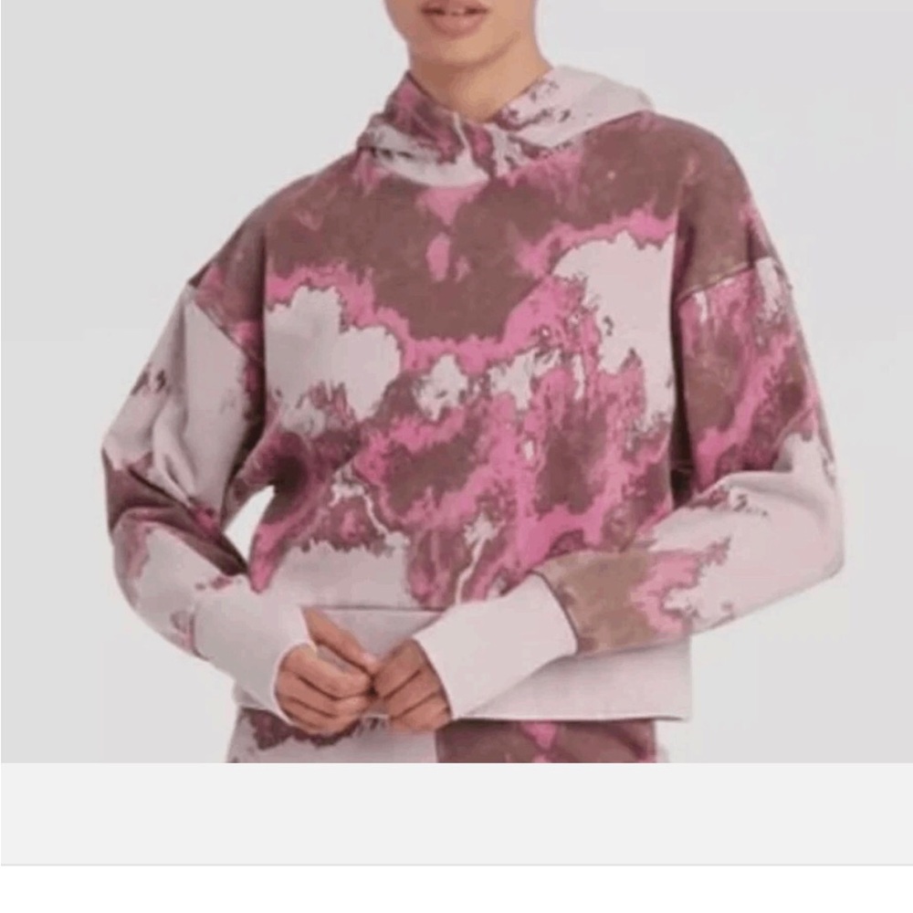 JoyLab Tie Dye Hooded Sweatshirt Size S Women